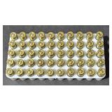 50 rounds 9mm Luger 115 Grain FMJ