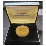 1976 "The National Bicentennial Metal"  Bronze