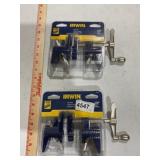 (2) Irwin pipe clamp three-quarter inch 2x$