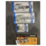 Rubber Top Blowgun, 2 Safety Blowguns & Clip-on