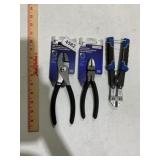 Slip joint, diagonal, metal cutter, pliers