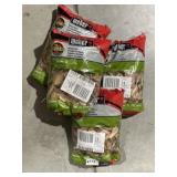 (4) bags, Webber wood chips