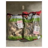 (2) bags, Webber wood chunks