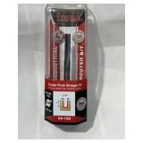 1/4ï¿½ double flute straight bit