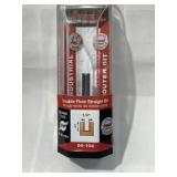 1/4ï¿½ double flute straight bit