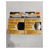 (2) sandblaster 4 1/2 inch angle grinder blades