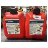 (2) 2 Gal. Gasoline Containers