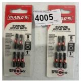 Square Drive Bits