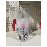 Assortment of measuring cups