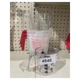 Assortment of measuring cups