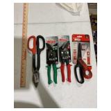 (4) metal, cutting tools, and scissors