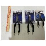 3 diagonal pliers, two different sizes