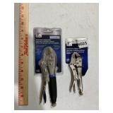 2 small locking pliers