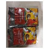 (2) lots 2 bags black oil, sunflower seed