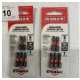 Square Drive Bits