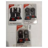 3 high carbon steel scraper set