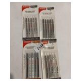 4 Diablo high speed steel jig saw blades