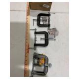 (3) C Clamps