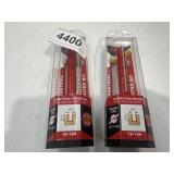 (2) Double Flute Straight Bit 2X$