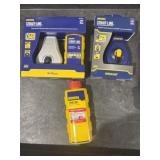 Irwin Chalk Reel w/ Blue Chalk & Chalk reel & Red