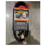 Universal fit hose and adapter for propane and