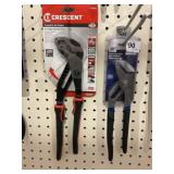 (2) pairs channel locks pliers