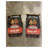 (2) lots one bag, Kingsford match light Briquets