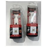 (2) 1/4 inch bevel trim Bits