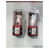 (2) Keyhole bits 1/4 inch