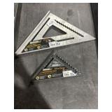 12ï¿½ Rafter Square & 7ï¿½ Laser Etched Rafter Square