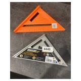 1 Orange Johnson Rafter Square & 7ï¿½ Rafter Square