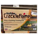 (2) lots 1 box Dura flame, crackle flame, fire log