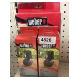 Webber replacement casters and a girl cover