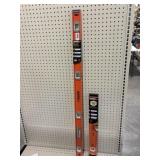 Magnetic Heavy duty I-Beam Level & 24ï¿½ Heavy Duty