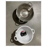 Assortment of colanders