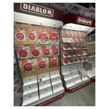 (2) light up Diablo pegboard displays 2x$High