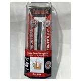 1/4ï¿½ double flute straight bit