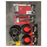 2 Master Locks w/ Key, 2 4ft Cable Locks & 6tft