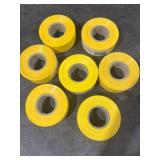 7 Rolls of Yellow Flagging Tape