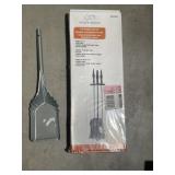 Four piece fireplace tool set