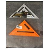 2 johnson 7ï¿½ Square Rafters