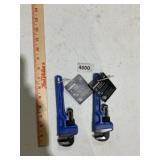 (2) small pipe, wrenches