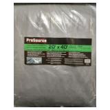 20 x 40 ProSource gray tarp