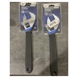 2 12ï¿½ adjustable wrenchHighest Bidder 2x$