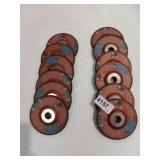 (2) Lots 6 metal grinding wheels 4 inch
