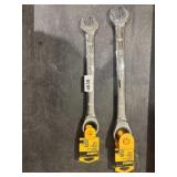 (2) 30mm & 27mm Ratcheting Combination Wrench