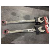 (2)1 1/16 & 1ï¿½ Combination Wrench