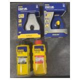 2 Irwin Strait- Line Chalk Reel & 2 Marking Chalk