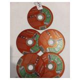 (4) Diablo Masonary cutting 5 inch