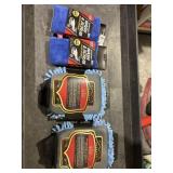 2 Wash & Scrub Sponge & 2 Microfiber Scrubber
